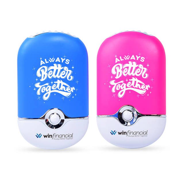 WFG Branded Mini Portable Handheld Air-Conditioning Fan